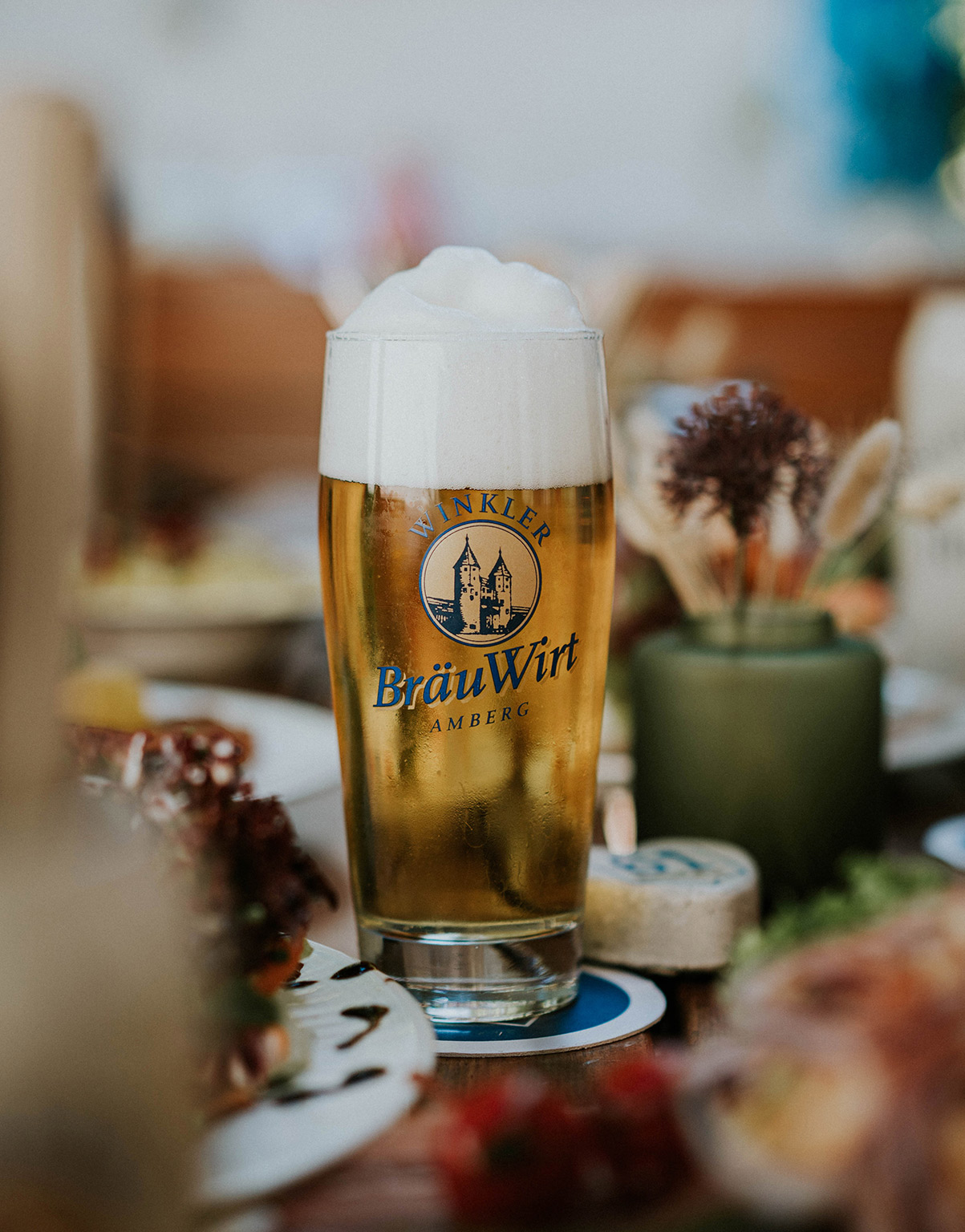 Winkler Bier frisch eingeschenkt